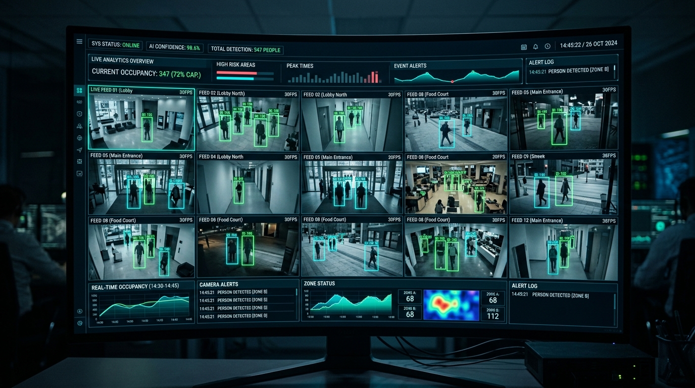 AI CCTV Computer Vision & Occupancy Detection