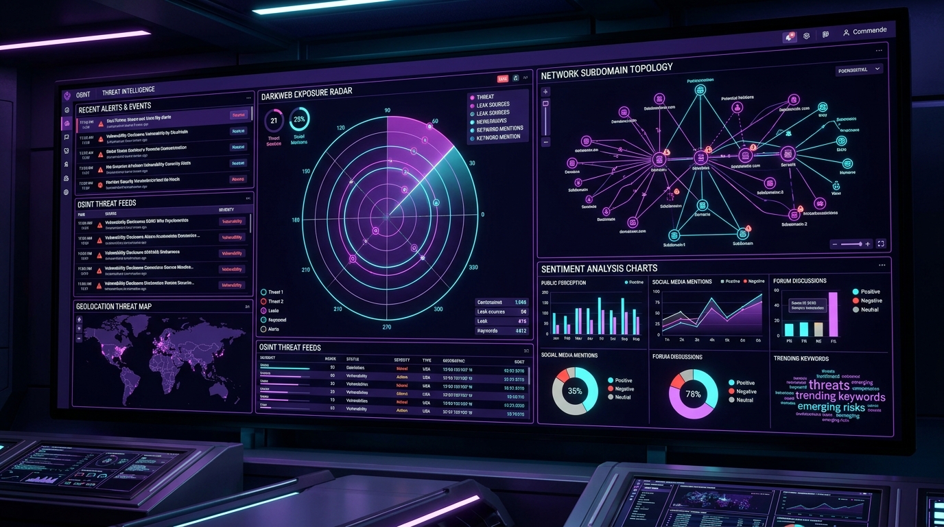 OmniIntel: Cyber Reconnaissance & Threat Intelligence Engine